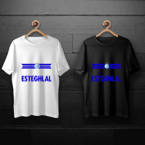 طرح تیم استقلال برای چاپ تیشرت سابلیمیشن